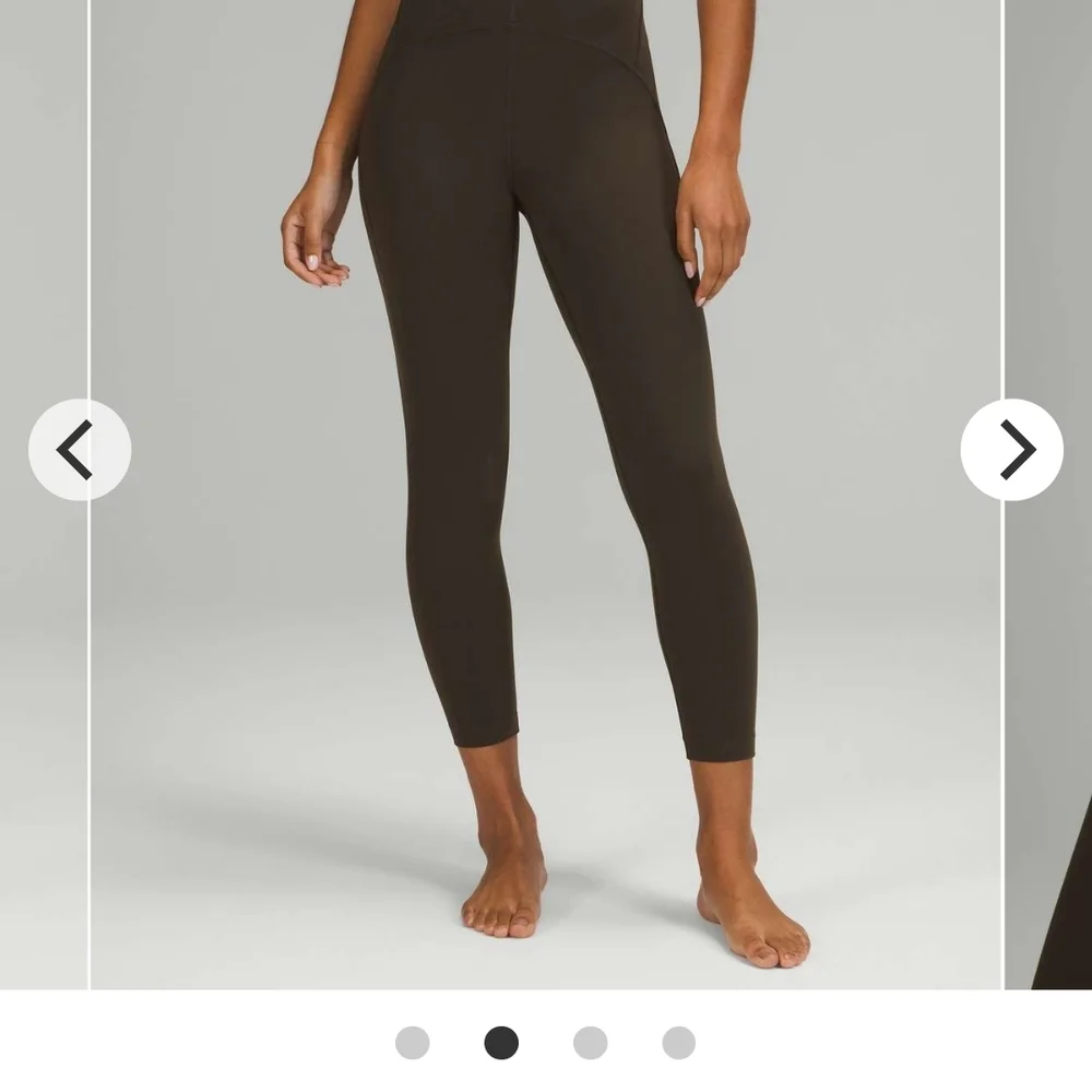 Lululemon Instill HR Dark Olive 25in Leggings Sz 18 Nwot